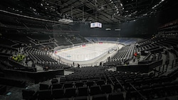 Noch nicht makellos: die Eishockey-Halle Santa Giulia 