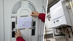 Die italienischen Carabinieri versiegelten den Unfallort. Die Therme (Symbolfoto) dürfte die ...