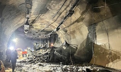 Die Schäden am erst 2025 sanierten Tunnel sind auf den ersten Hundert Metern massiv.