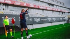 Maurits Kjaergaard stand im Test in der Startelf.