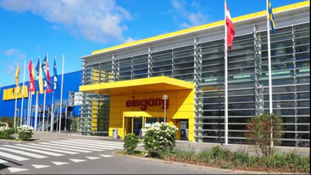 Schon bald könnte die alte Kika-Filiale blau-gelb erstrahlen.