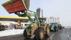 Die Demonstration stand unter dem Motto „Gesunde Lebensmittel für Europa – Nein zu Mercosur“.