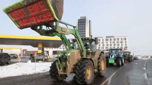 Die Demonstration stand unter dem Motto „Gesunde Lebensmittel für Europa – Nein zu Mercosur“.
