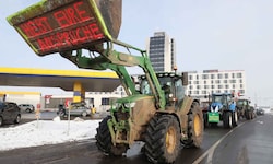 Die Demonstration stand unter dem Motto „Gesunde Lebensmittel für Europa – Nein zu Mercosur“.