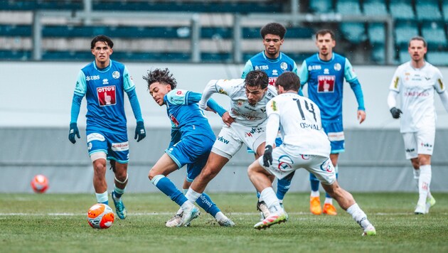 Altach musste sich dem FC Luzern im ersten Test der Frühjahrsvorbereitung mit 1:2 geschlagen ...