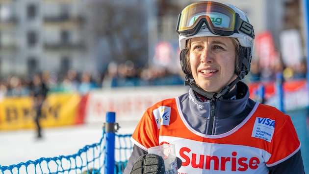 Sabine Payer ist nach dem Weltcup in Scuol angeschlagen.