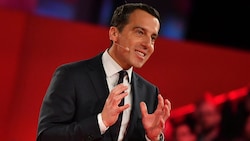 Christian Kern bei der Präsentation seines „Plan A“ im Jahr 2017