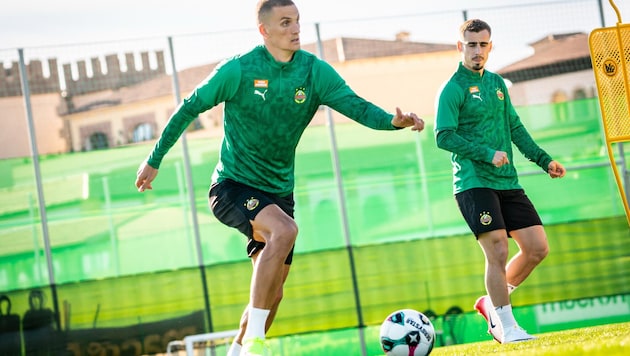 Nenad Cvetkovic und Rapid holen sich in Benidorm den Feinschliff für die Frühjahrssaison.