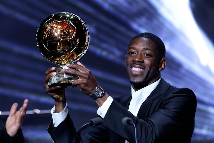 Mit dem Ballon d‘Or hat Dembele ein starkes Argument auf seiner Seite.