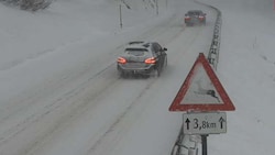 Diese Aufnahme von der Webcam stammt von Samstag. An diesem Tag galt am Arlbergpass ...