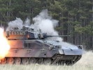 Schützenpanzer „Ulan“ auf dem Truppenübungsplatz Großmittel (Niederösterreich)
