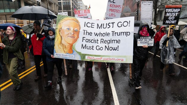 Tausende bei US-Protesten nach Tötung von Renee Good durch ICE-Beamte