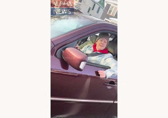 Die US-Lyrikerin wurde in ihrem Auto erschossen – hier die vermutlich letzte Aufnahme vor den ...