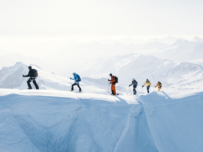 Ein Traum vieler Skitourengeher: Unterwegs in den bekannten Südtiroler Bergen.