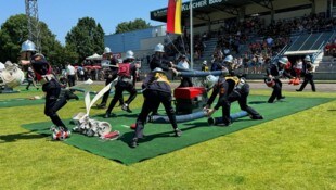 Höchstleistung im Wettkampf. Bei der Feuerwehr Weltmeisterschaft 2026 messen sich in Eisenstadt ...
