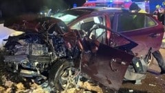 Schwerer Geisterfahrerunfall auf der A22.