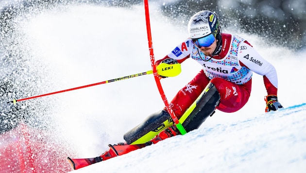 Manuel Feller fehlten 18 Hundertstel auf das Stockerl.