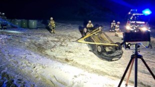 In Mauterndorf überschlug sich am Freitag ein Fahrzeug
