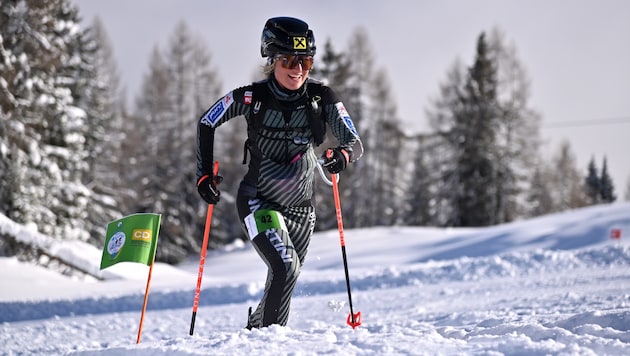 Sarah Dreier hatte in Werfenweng gut lachen.