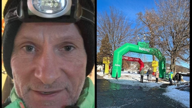 Hobbysportler Ludwig Schneider kam heuer leider nicht ins Ziel am Veldener Corso.