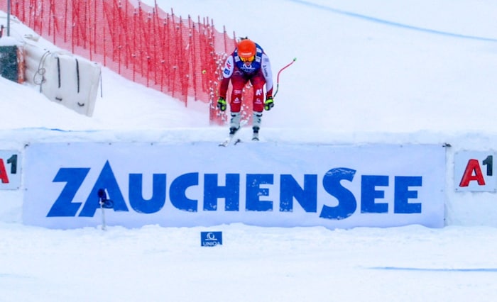 Leonie Zegg auf dem Weg zu ihrem ersten Weltcuppunkt.