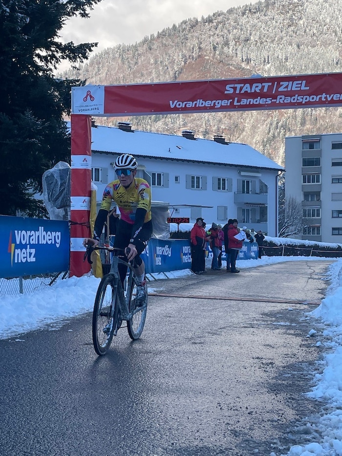 Kilian Feurstein kam als starker Zweiter ins Ziel.
