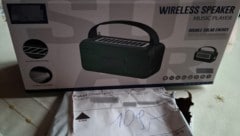 Qualitativ hochwertiges Zielfernrohr bestellt, im Paket war aber ein billiger Solar-Lautsprecher ...