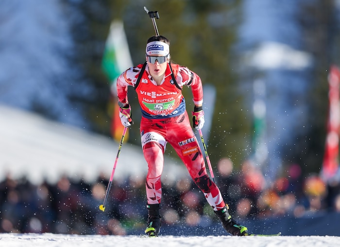 Darf auf Olympia hoffen: Biathlet Anna Andexer