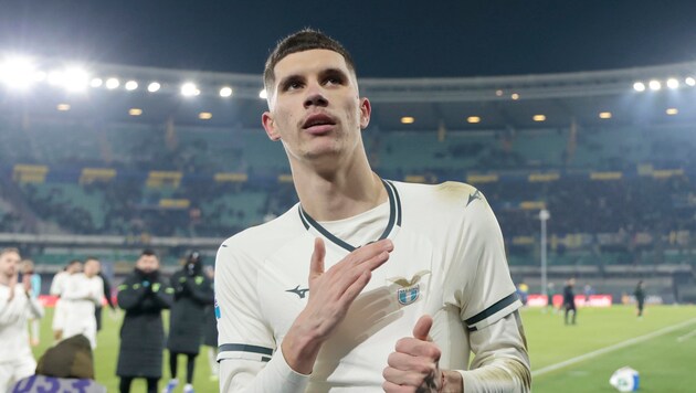 Petar Ratkov feierte sein Debüt für Lazio Rom.