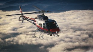 Mit dem Polizeihubschrauber „Libelle“ wurde nach den beiden Jugendlichen gesucht. 