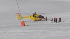 Mehrere Hubschrauber standen im Einsatz, unter anderem der Alpin5.