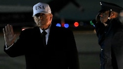 US-Präsident Donald Trump begründet den US-Anspruch auf Grönland mit der Abwehr von Russland und ...