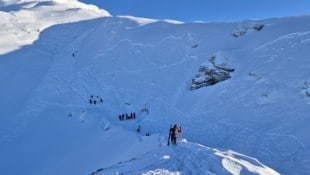 Nordöstlich des Wetterkreuzes in Weerberg kam es am Sonntag zum Lawinenabgang mit tödlichem ...