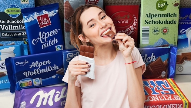 Es gibt schlimmere Sachen, als Schokolade zu testen.
