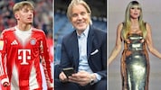 Lennart Karl (li.) träumt von Real Madrid, Jan-Age Fjörtoft (Mitte) von Heidi Klum.