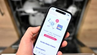 Den Bon für die Prämie holt man sich übers Internet und legt diesen dann beim Servicebetrieb ...