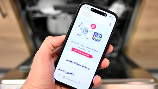 Den Bon für die Prämie holt man sich übers Internet und legt diesen dann beim Servicebetrieb ...