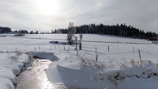 Die Wetterstation in Gugu.