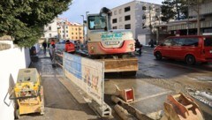 Bis zum Abend dürften die Arbeiten andauern.