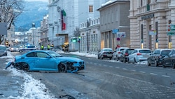 Ein junger Lenker verlor die Kontrolle über seinen PS-Boliden.