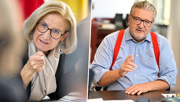 The dispute over guest patients between Lower Austrian Governor Johanna Mikl-Leitner and Vienna ...