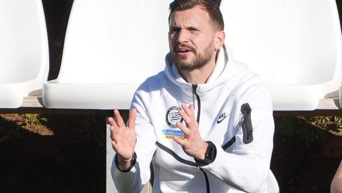 Auf das Debüt von Sturms Neo-Trainer Fabio Ingolitsch ist der „Bomber“ schon gespannt.