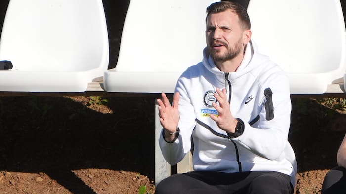 Auf das Debüt von Sturms Neo-Trainer Fabio Ingolitsch ist der „Bomber“ schon gespannt.