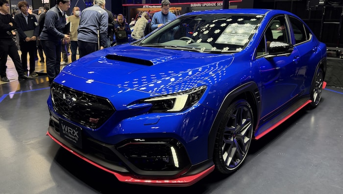 Auch Subaru lässt in Tokio die Muskeln spielen.