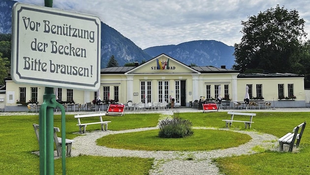 Idyllisches Alpenbad am Fuße der Rax: Nicht nur Vereinsmitglieder sind willkommen, auch ...