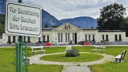 Idyllisches Alpenbad am Fuße der Rax:  Nicht nur Vereinsmitglieder sind willkommen, auch ...