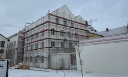 Von außen sieht das Hitler-Geburtshaus fast fertig aus