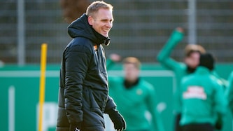 Rapids Neo-Coach Johannes Hoff Thorup feiert einen Einstand nach Maß.