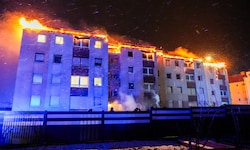 Was in der Silvesternacht in Traun nicht verbrannte, wurde vom Löschwasser beschädigt – die ...