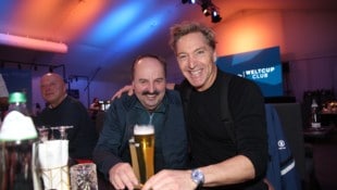 Johann Lichter (li.) bildete bei Hermann Maiers Star Challenge ein Duo mit Hans Knauß.